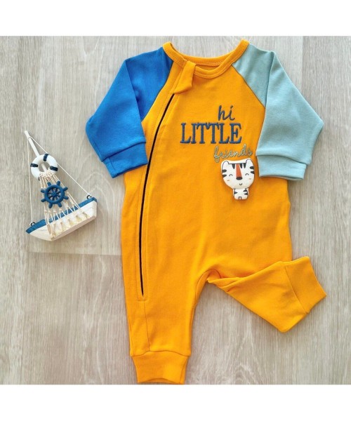 Yenidoğan Kız Ve Erkek Bebek Fermuarlı Pamuklu Renkli Tulum Set Hastane Çıkışı Hediye Bebek Takımı